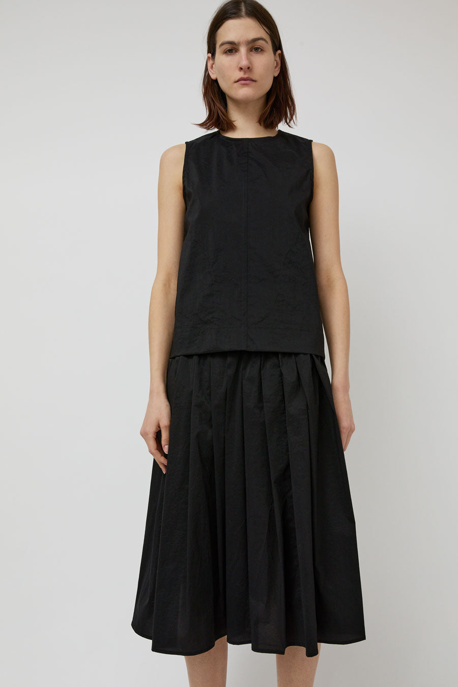 B Sides Eve Pleated Skirt in Black