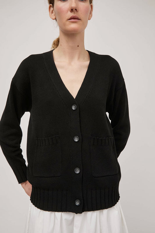 Rue Blanche Fresh Cardi in Black